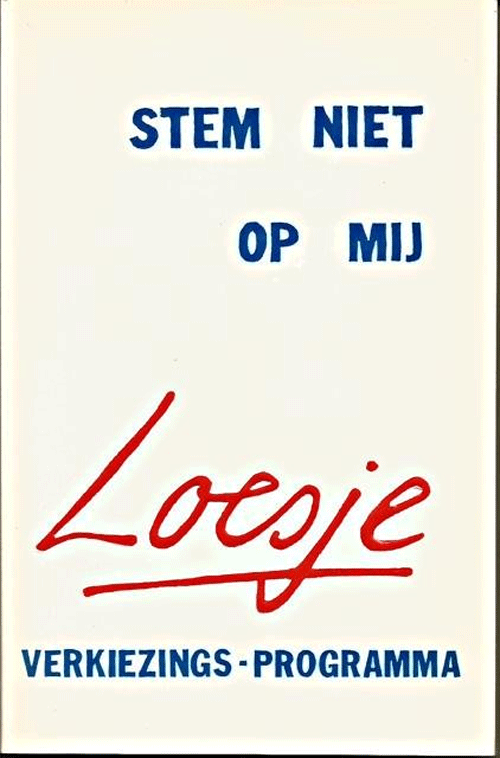 foto van BOEK - Stem niet op mij