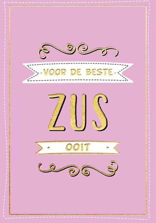 foto van BOEK - Voor de beste zus ooit
