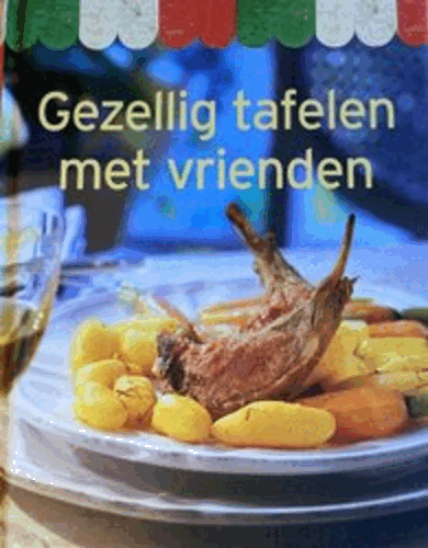 foto van Gezellig tafelen met vrienden