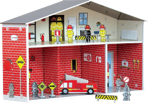 foto van Speelset Brandweer 14-delig